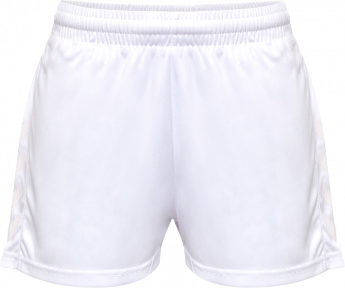 Hummel - Core Xk Poly Shorts Women - Weiß & weiß