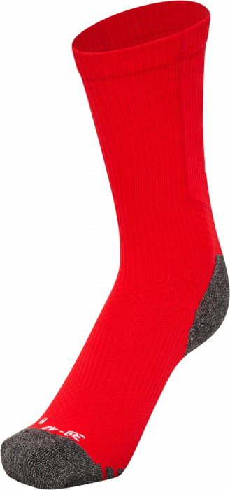 Hummel - Pro Training Socks Low - True Red & bianco