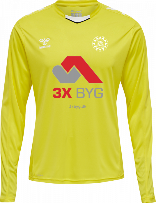 Hummel - If32 Greenies Goalkeepers Jersey Kids - Blazing Yellow & branco