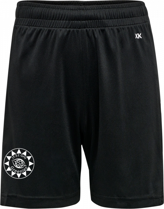 Hummel - If32 Greenies Game Shorts Kids - Black & white