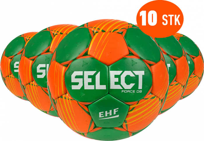 Select - Force Db V22 Handball - Zielony & orange