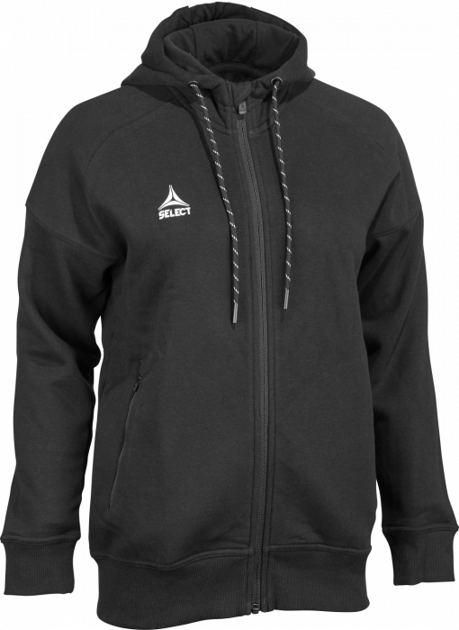 Select - Oxford V25 Hoodie W. Zip Women - Black