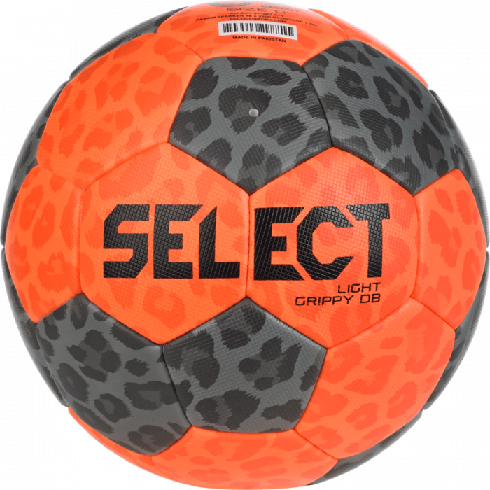 Select - Light Grippy Db V24 Handball - Str. 0 - Orange & grey