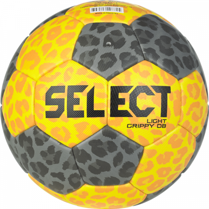 Select - Light Grippy Db V24 Handball - Str. 1 - Yellow & grey