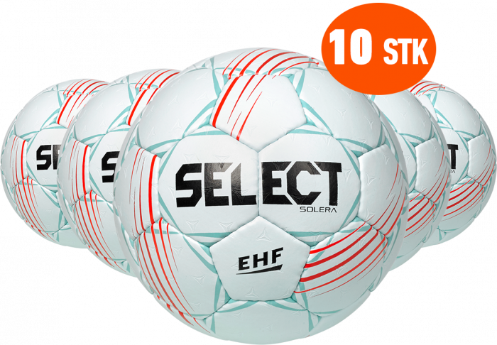 Select - Solera V22 Handball 10 Pcs - Biały